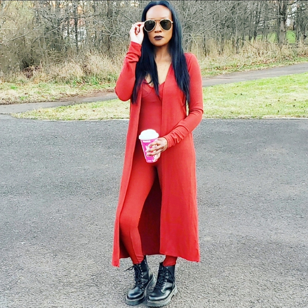 2 piece jumpsuit set